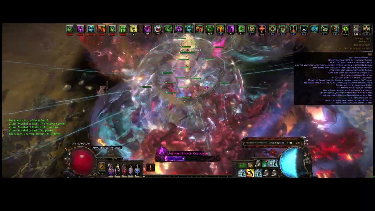 Golden Charlatan / Herald Stacking EK elementalist (budget=yes)