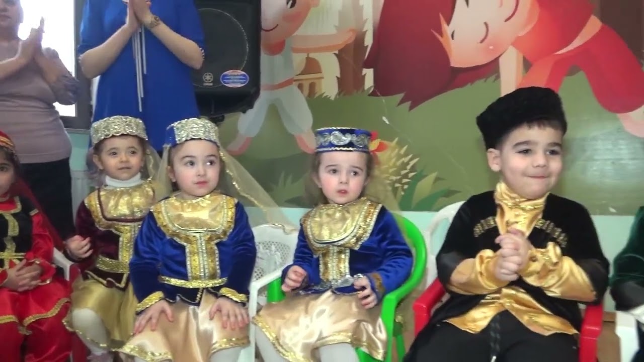 Gəncə Şəhəri 2nömrəli uşaq bağçasında Kiçik Azərbaycan qruplarının Novruz Şənliyi 2022!