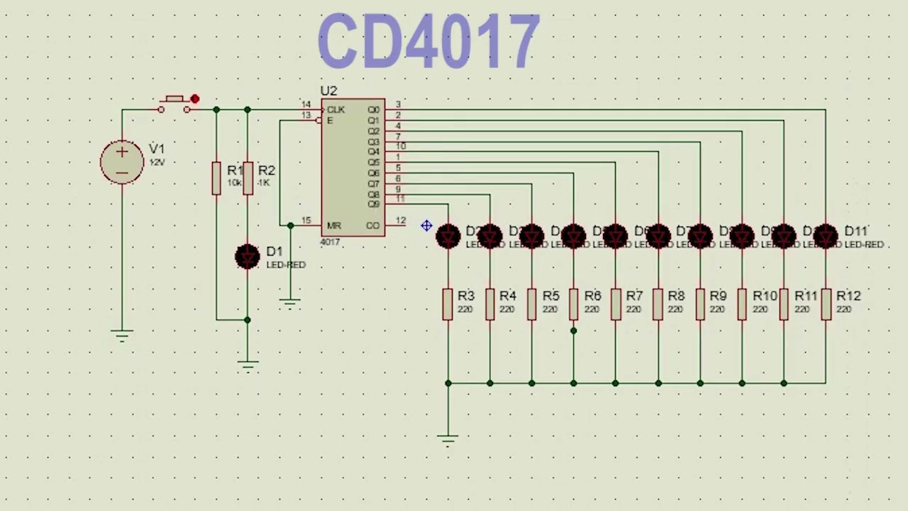 CD 4017 ¿CÓMO FUNCIONA?