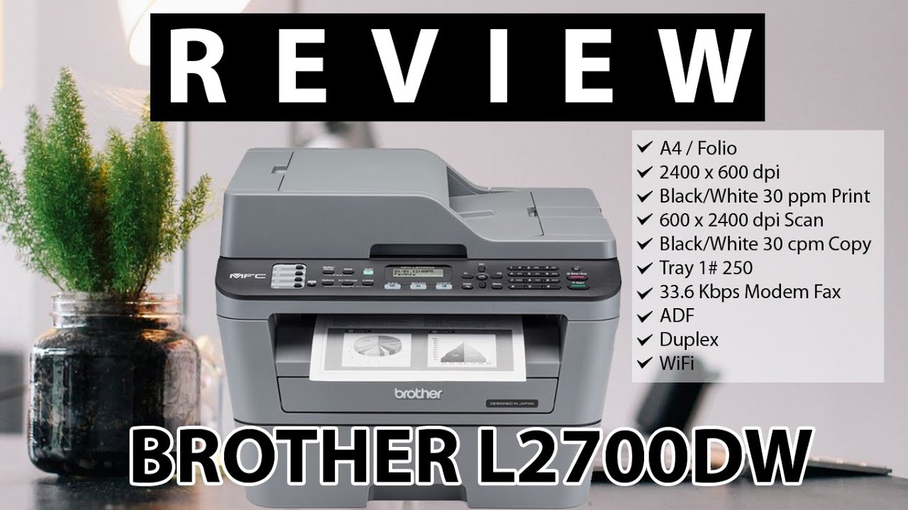 Review Printer Brother L2700 - Kakaknya L2540 - Fotocopy Pemula Irit Listrik