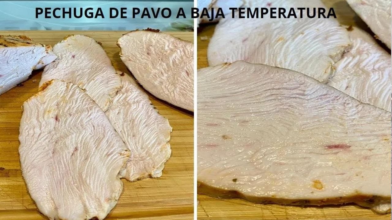 PECHUGA DE PAVO 🦃  A BAJA TEMPERATURA CON ROBOT MAMBO!! PARA BOCADILLOS!!