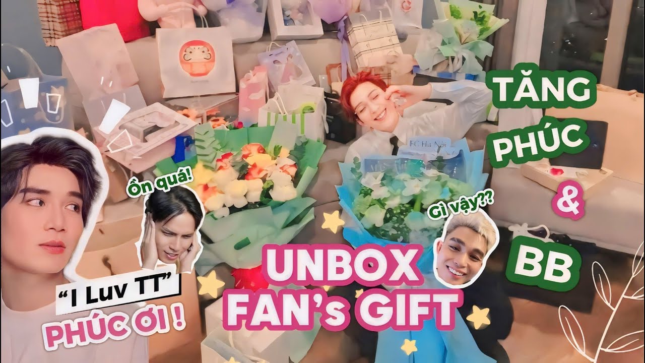 TĂNG PHÚC hoá HẢI LY tiếp tục un-box quà của fan Hà Nội