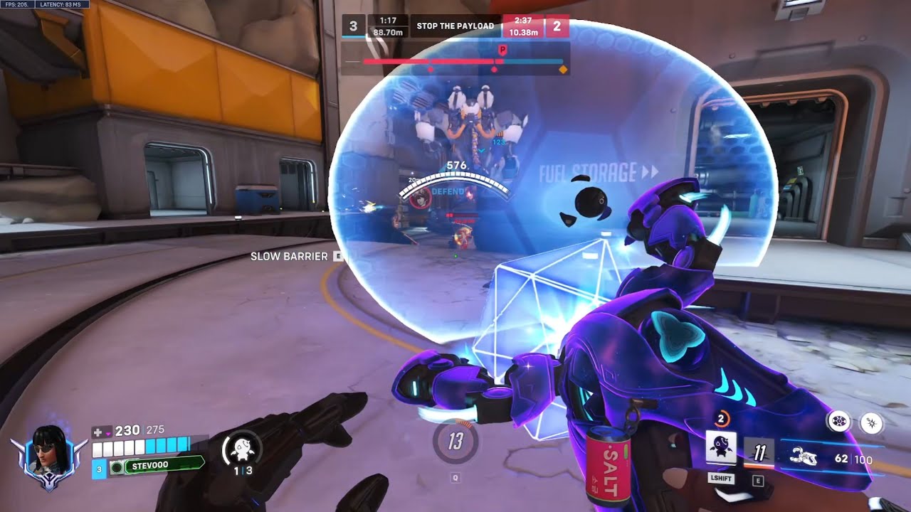 Навык «Фотоновый барьер» мне всё больше нравится | Overwatch 2