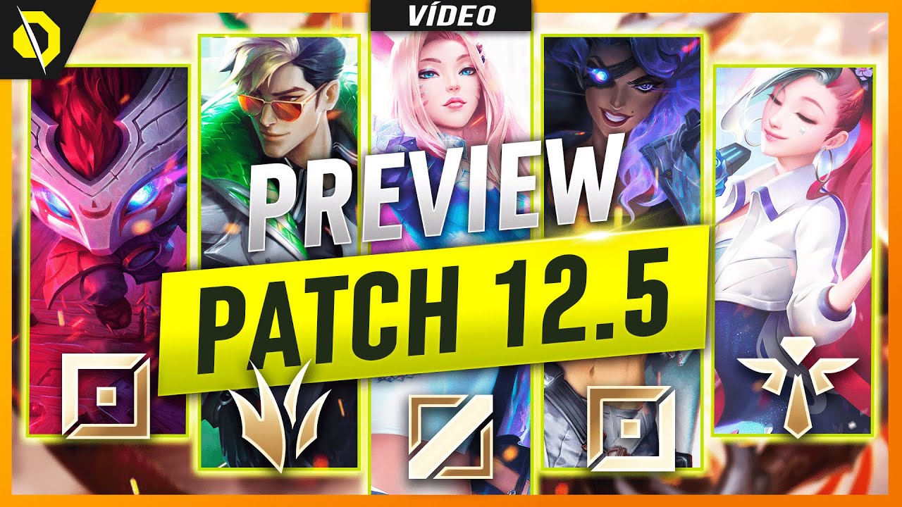 PREVIEW PATCH 12.5 - SERAPHINE, MASTER YI E QUEBRACASCOS