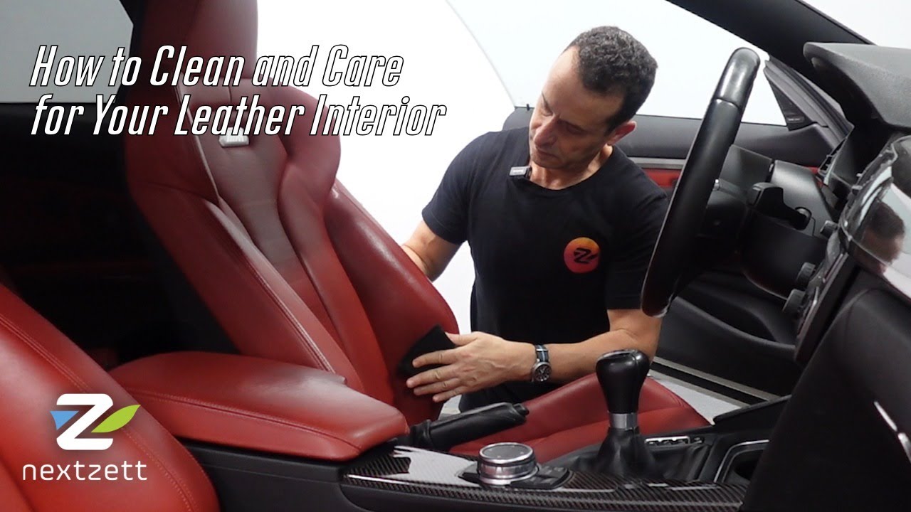 How to Clean and Care for Your Leather Interior