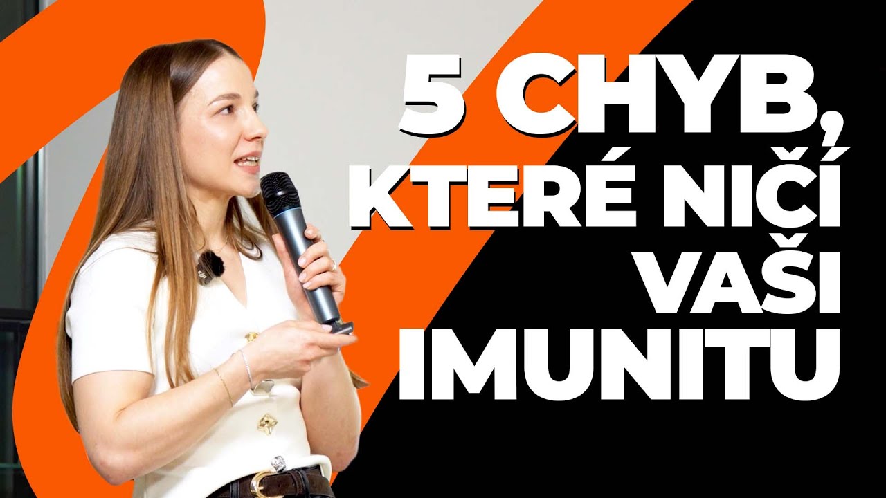 Anežka Doleželová | 5 chyb, které ničí vaši imunitu | Booster Academy