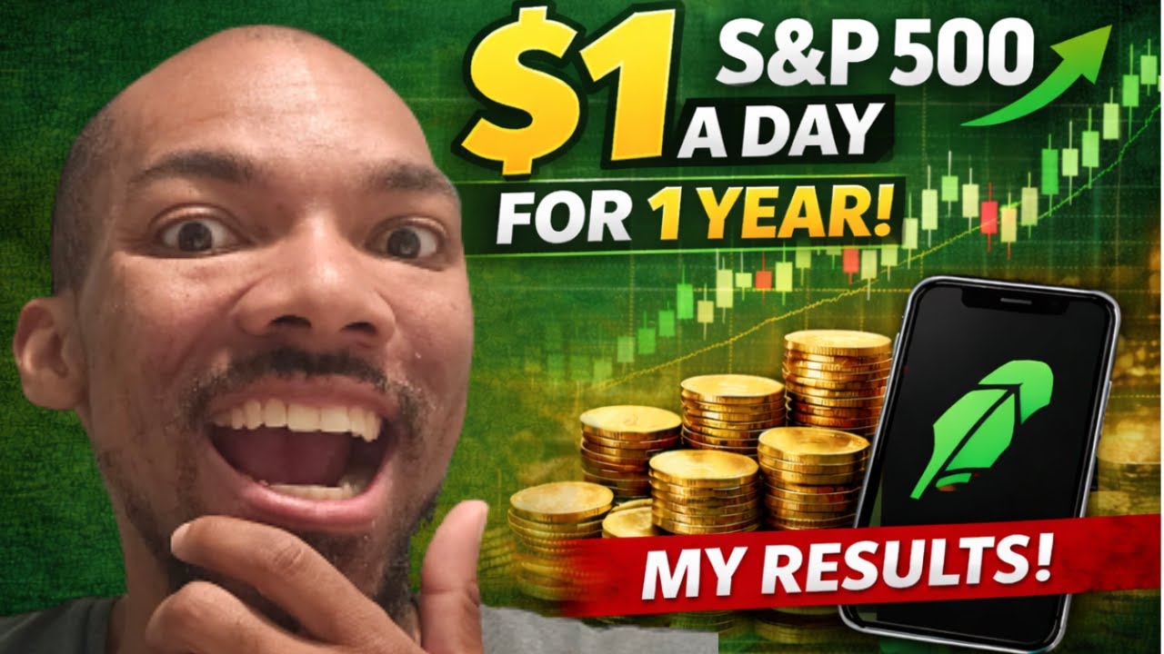 Я инвестировал по 1 доллару в день в индекс S&P 500 через Robinhood в течение года &mdash; вот что прои...