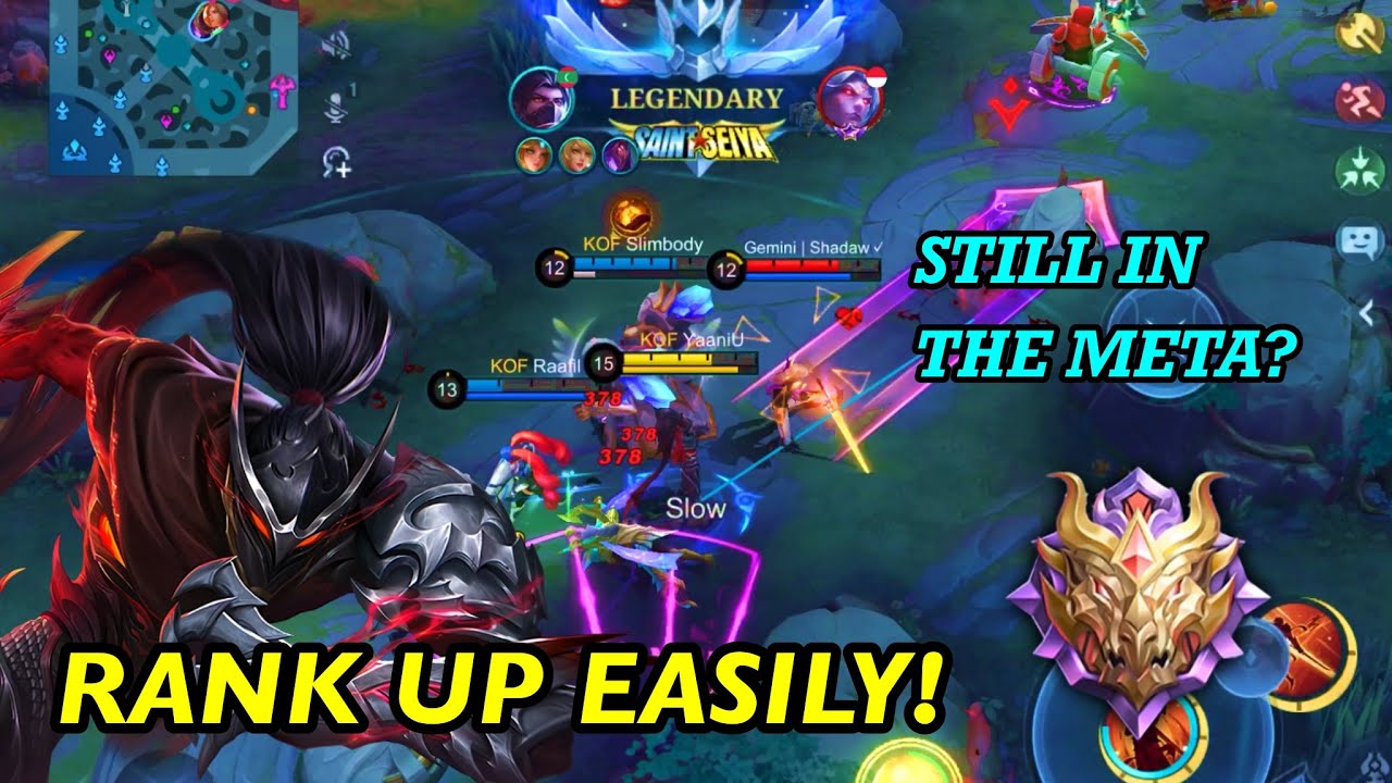 THIS IS WHY HAYABUSA IS ONE OF THE BEST HEROES TO RANK UP! | MLBB HAYABUSA GAMEPLAY