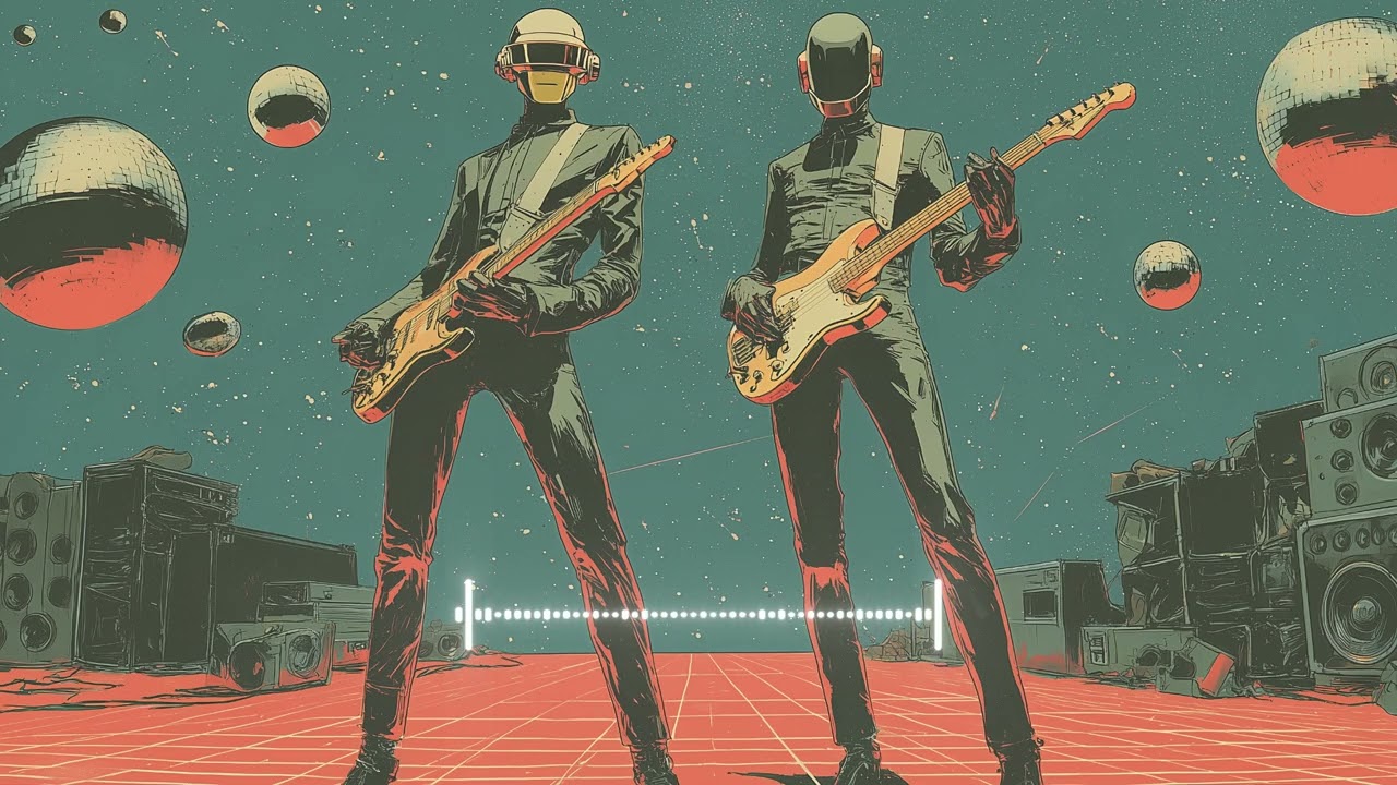 Daft Punk Robots Never Rush🪩🤖 | Chill Disco, Electro Funk, Neo Soul, Retro Groove Playlist