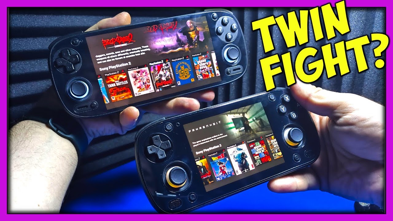 Retroid Pocket 5 vs Retroid Pocket Mini - Battle of The Twins!
