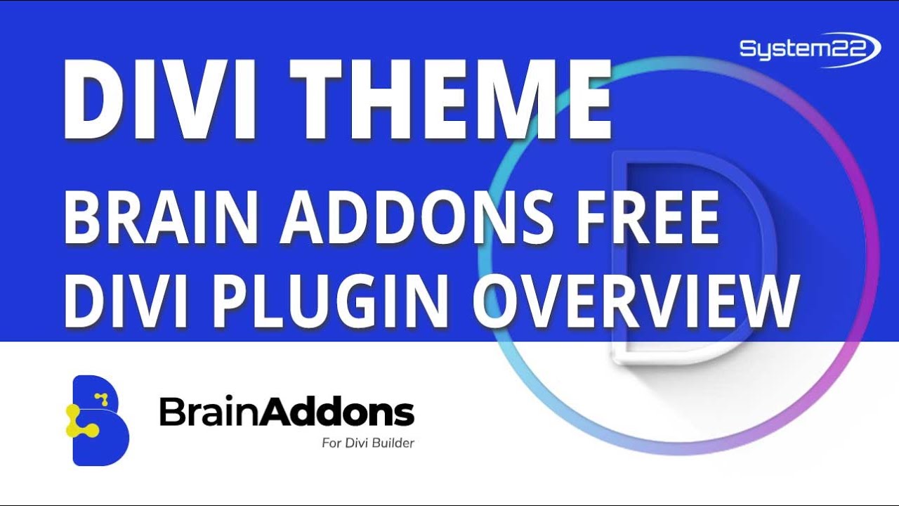 Divi Brain Addons Free Divi Plugin Overview 👈
