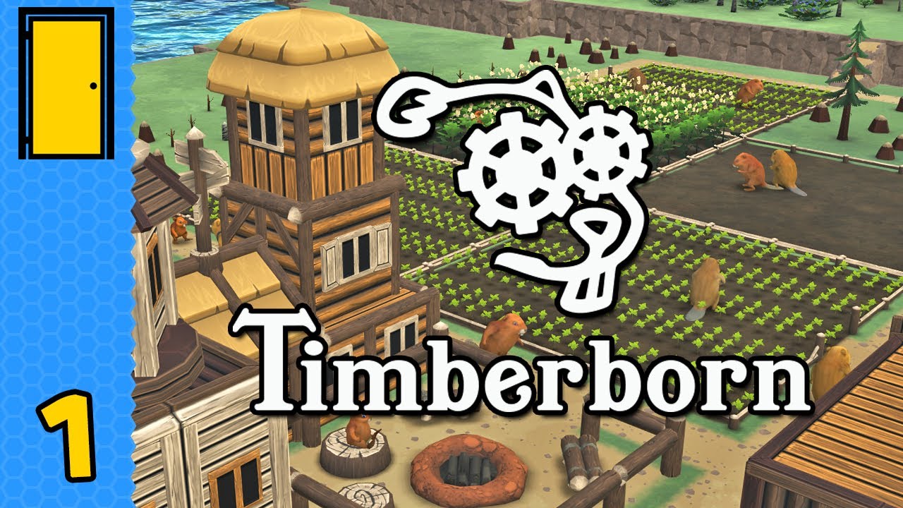 Living La Beaver Loca | Timberborn Beta - Part 1 (Lumberpunk Beaver Settlement Builder)