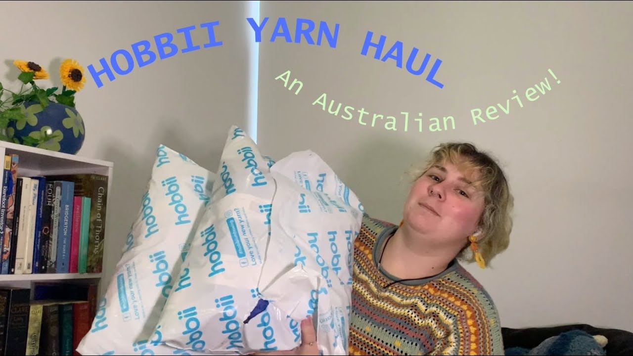 YARN HAUL 2024 // My first time buying Hobbii yarn (an Australian review)