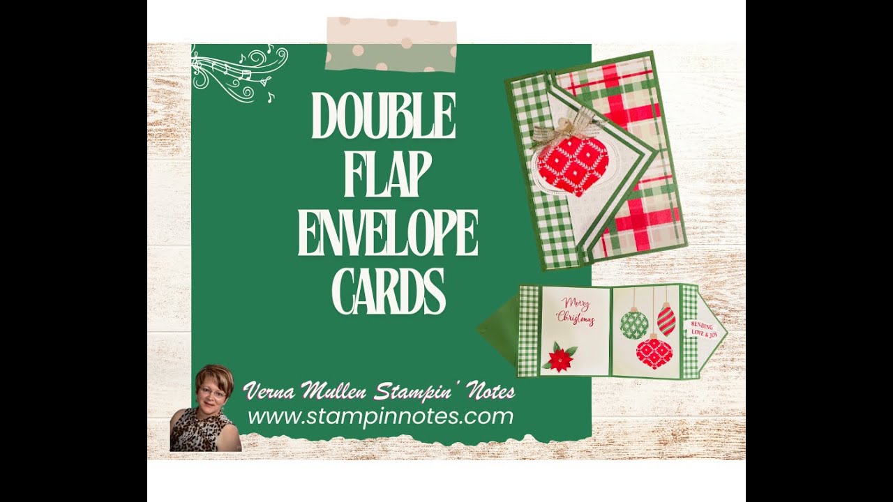 Double Flap Envelope Cards!