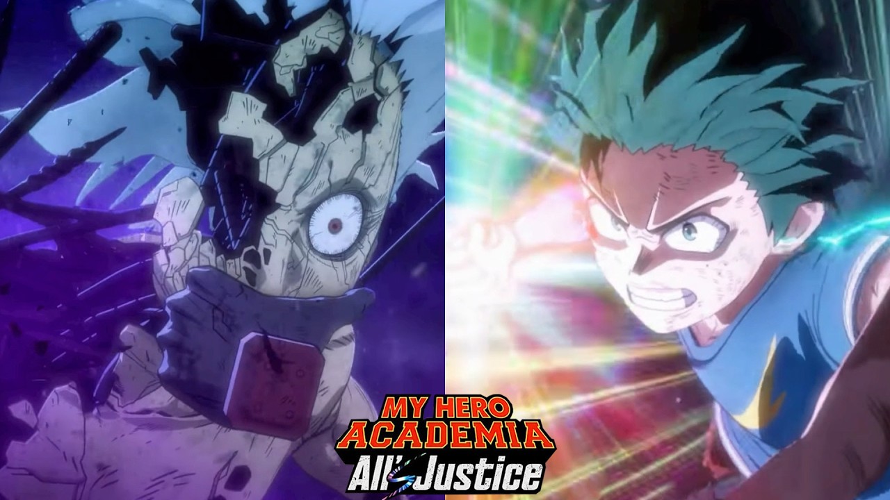 My Hero Academia All's Justice - Deku Rising & Everyone Vs All For One Chaos Boss Fight Gameplay