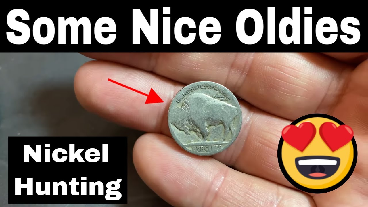 I Found Old Buffalo Nickels While Hunting Rolls! &ndash; Nickel Hunt & Fill