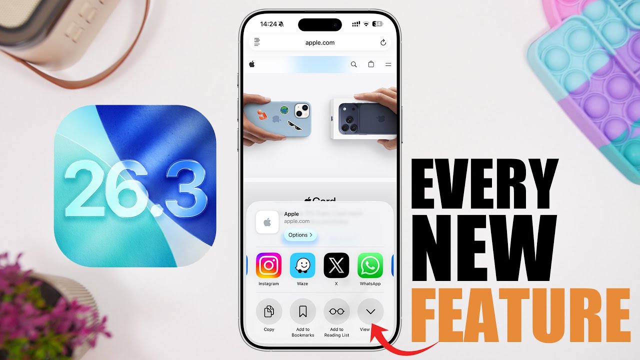 iOS 26.3 - Every NEW FEATURES Coming to iPhone !
