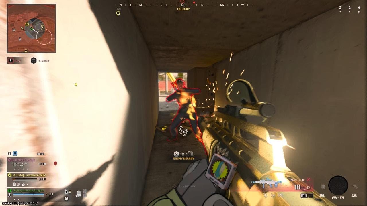 Call of Duty shot gun