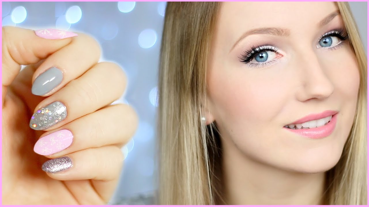 WINTER MAKEUP & NAILS - Rosa und Silber - TheBeauty2go