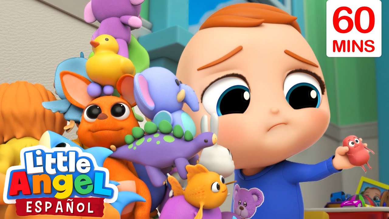 ¿Dónde Esta el Osito de Bebé Juan? | Caricaturas | Canciones Infantiles🎵| Little Angel Español