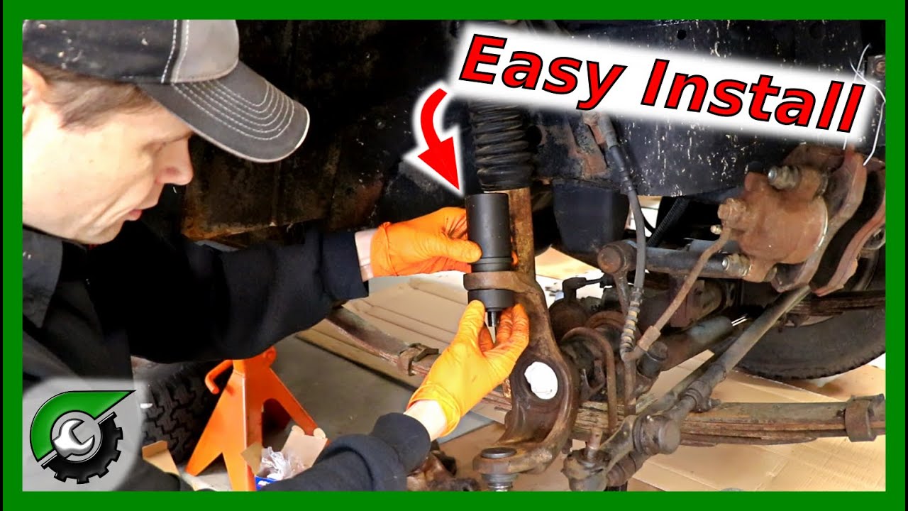 Как установить шаровые опоры: Jeep Wrangler Dana 30
