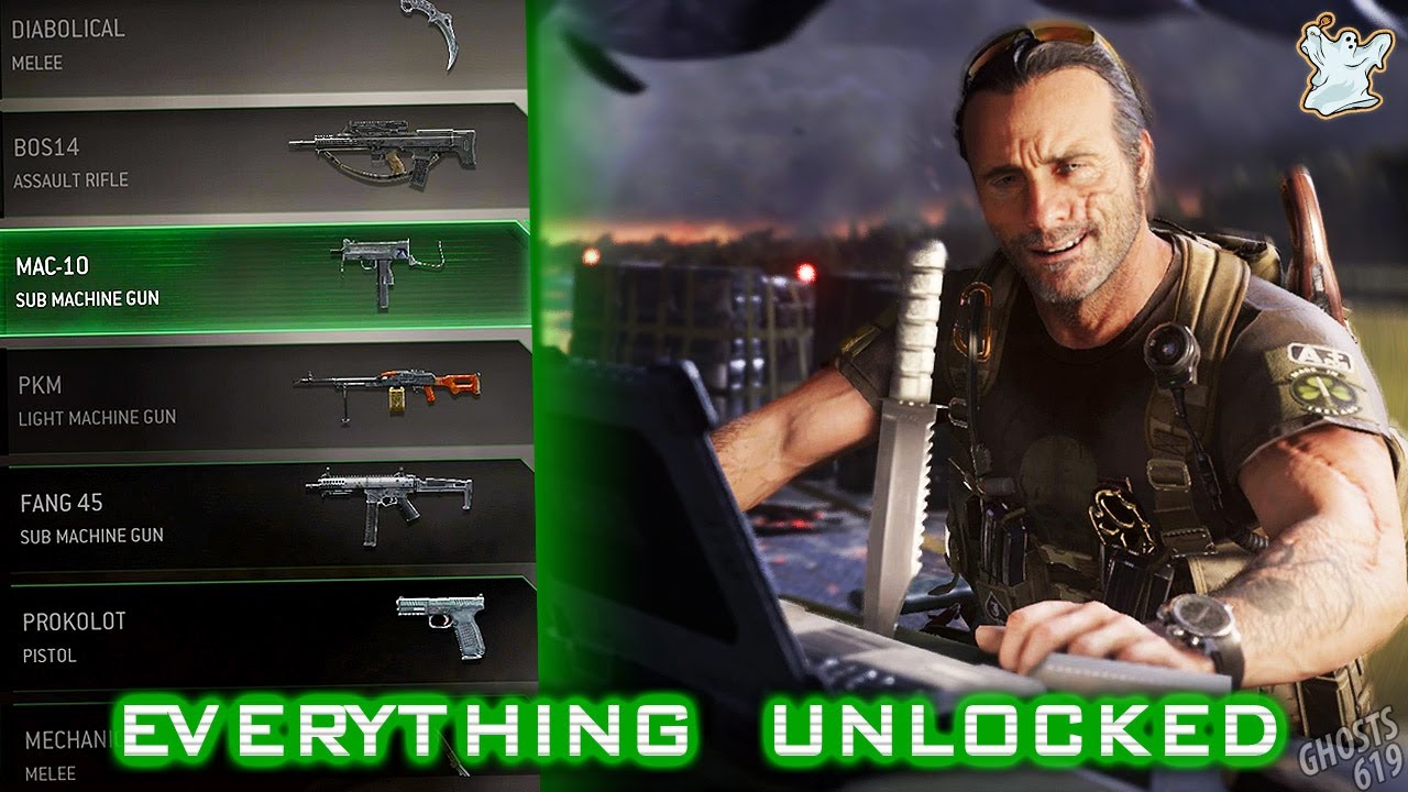 I UNLOCKED EVERYTHING in Modern Warfare Remastered | Ghosts619