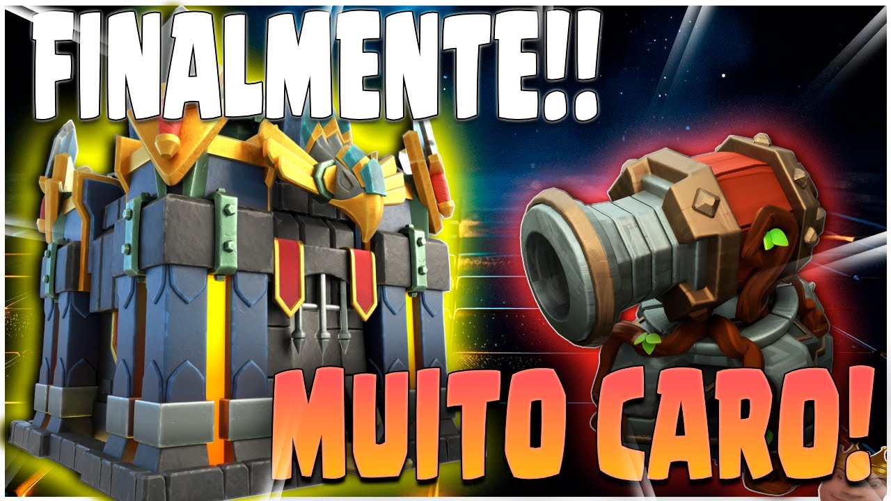 FINALMENTE CONSEGUI UMA DAS CONSTRUÇÕES MAIS CARAS DO CV17!! | MAIS DE 12 MILHÕES!! | CLASH OF CLANS