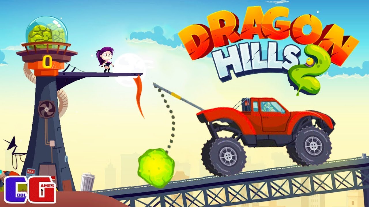 Dragon Hills 2 БОСС С БУЛАВОЙ! Мультяшная игра для детей МЕХАНИЧЕСКИЙ ДРАКОН против ЗОМБИ
