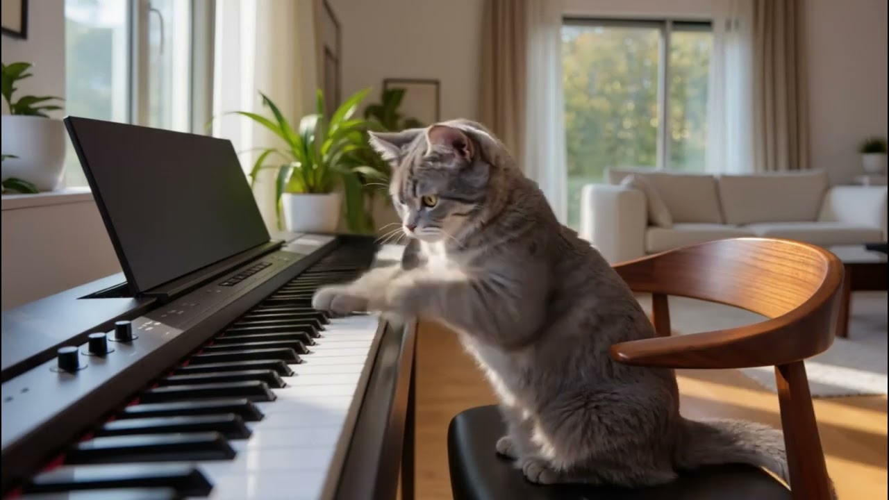 Swift Veil | Lyrical Fast Piano (Cat Ambience)｜輕幕