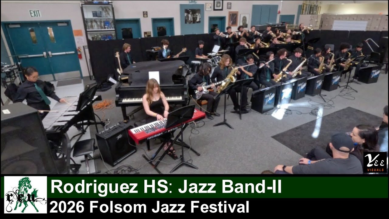 2026 REU Jazz Band-II at Folsom Jazz Festival
