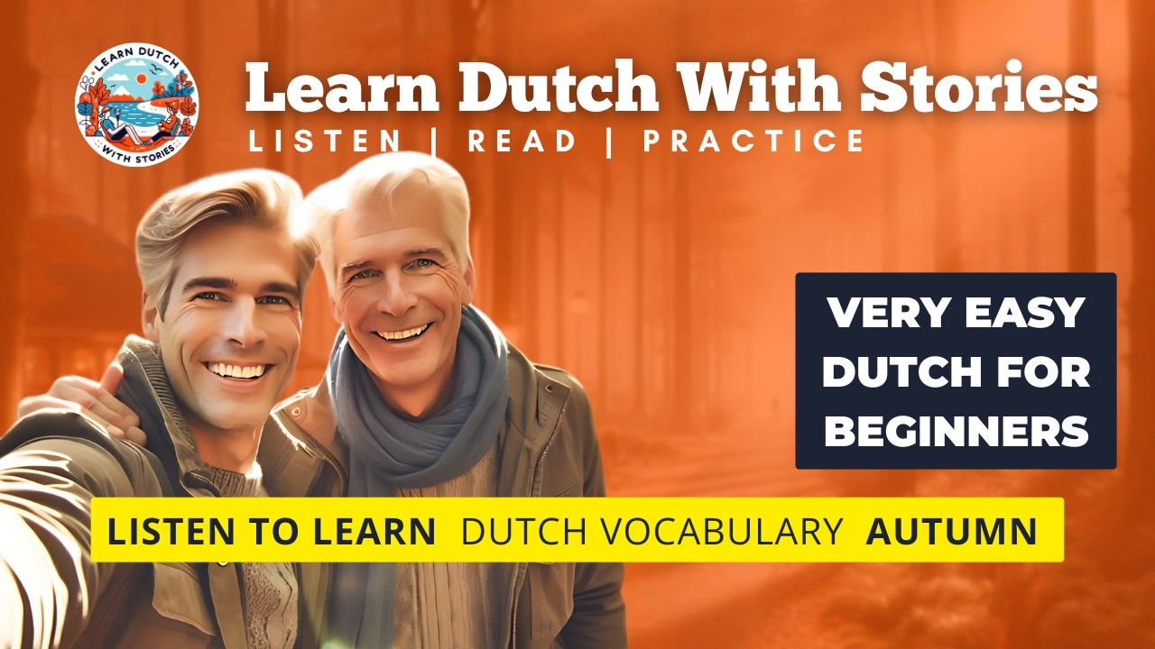 Herfstwandeling / Very easy Dutch / Story for beginners