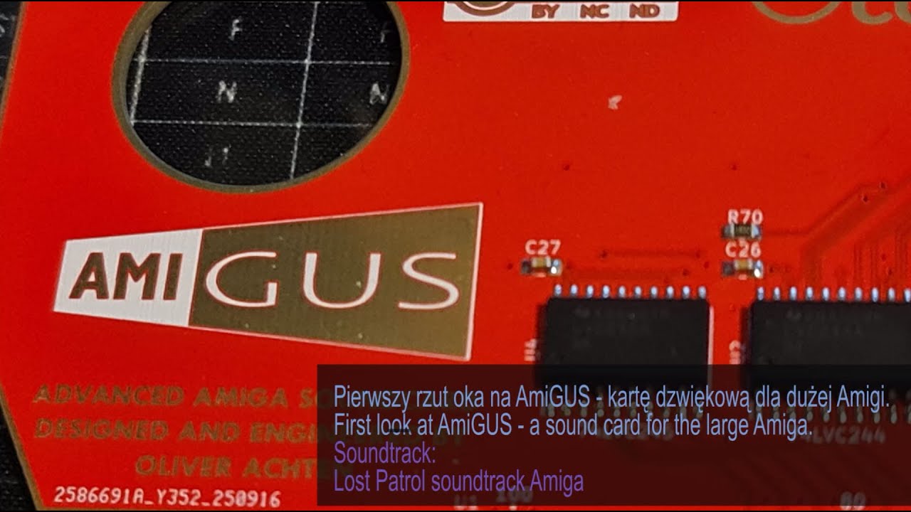 nowy80Retro #208, Karta dźwiękowa AmiGUS dla Amigi 4000