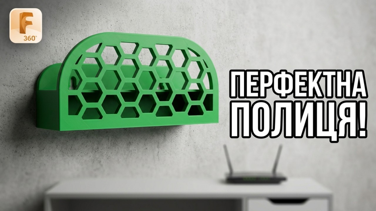 Ідеальна полиця для роутера кілька лайфхаків Fusion 360