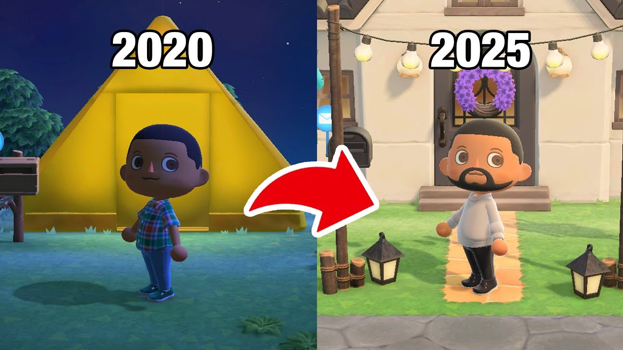 Animal Crossing: New Horizons FIVE YEARS LATER - 5 Star Island Tour ACNH