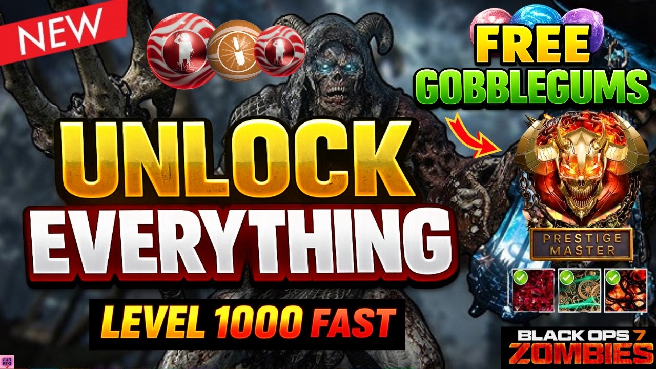 *НОВЫЙ* БАГ НА БЕСКОНЕЧНЫЙ ОПЫТ В BO7! БЕСПЛАТНЫЕ GOBBLEGUMS + БЫСТРАЯ ПРОКАЧКА ДО 1000 УРОВНЯ В ...