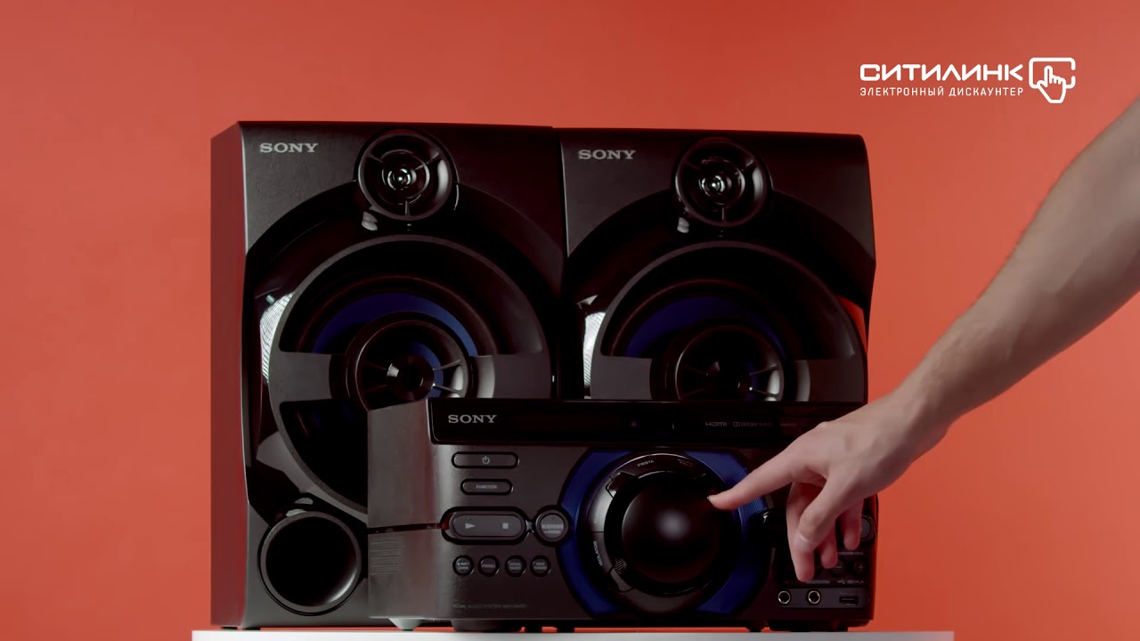 Обзор музыкального центра SONY MHC-M40D | Ситилинк