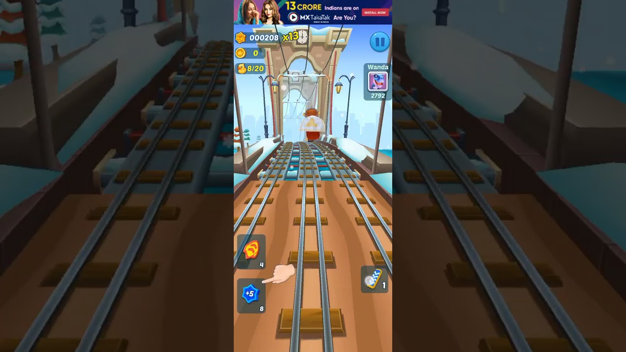 daudne wala game