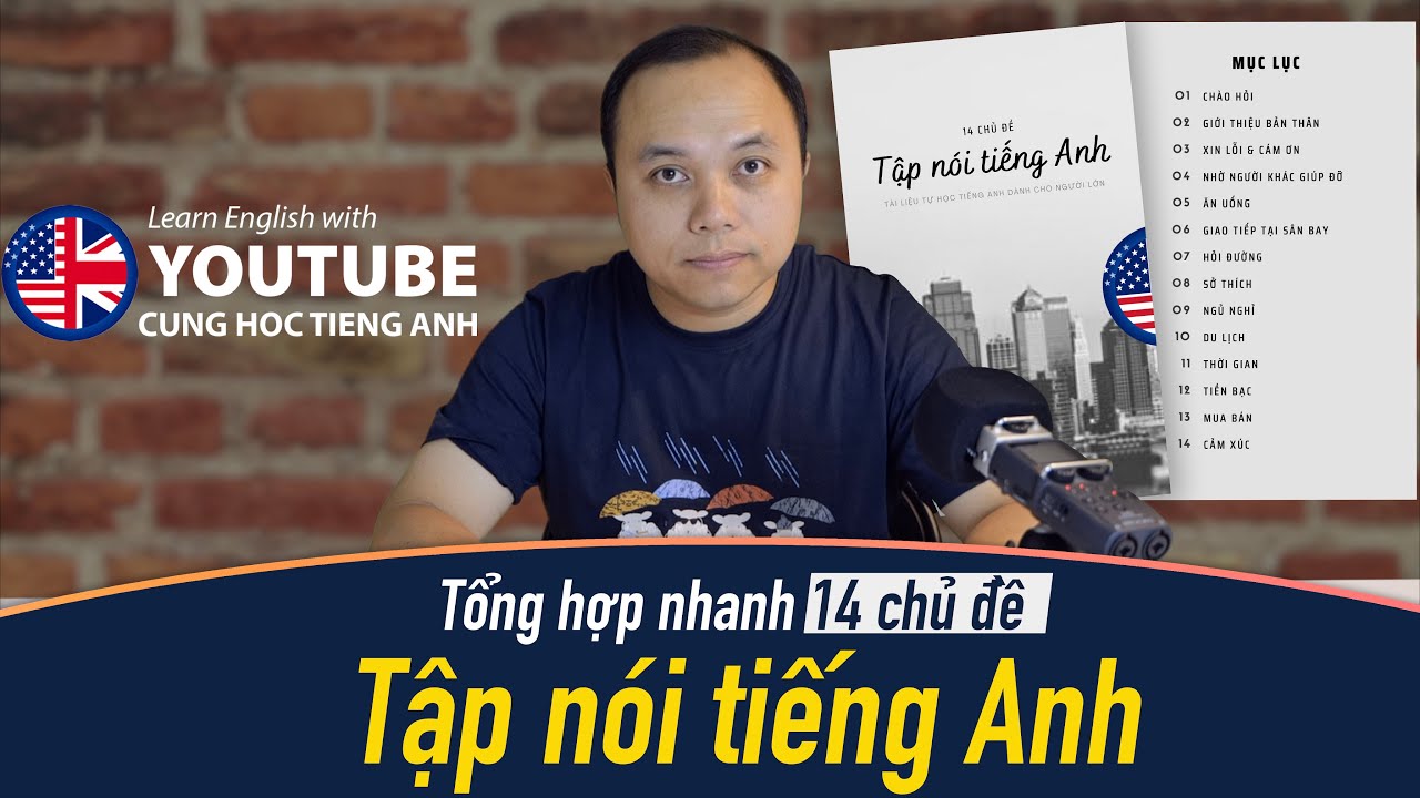 14 bài tập nói tiếng Anh ai cũng cần phải thuộc - nếu mới học tiếng Anh