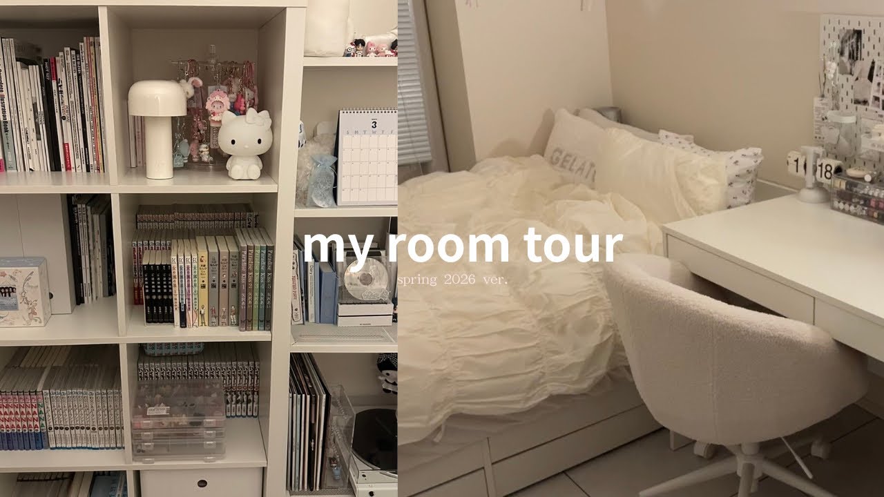 ［Room Tour］社会人オタクのお部屋紹介🏠一人暮らしのルームツアー超詳細ver. IKEA,NITORI,無印 룸투어 (sub)
