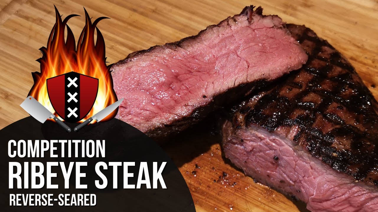 Competition RIBEYE STEAK #8 | Reverse sear  🥩🔥
