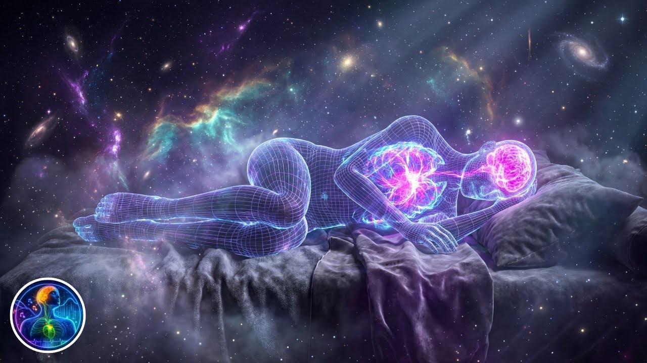 432Hz + 528Hz | The Deepest Healing Sleep: Heal DNA, Repair All Damage In The Body and Soul