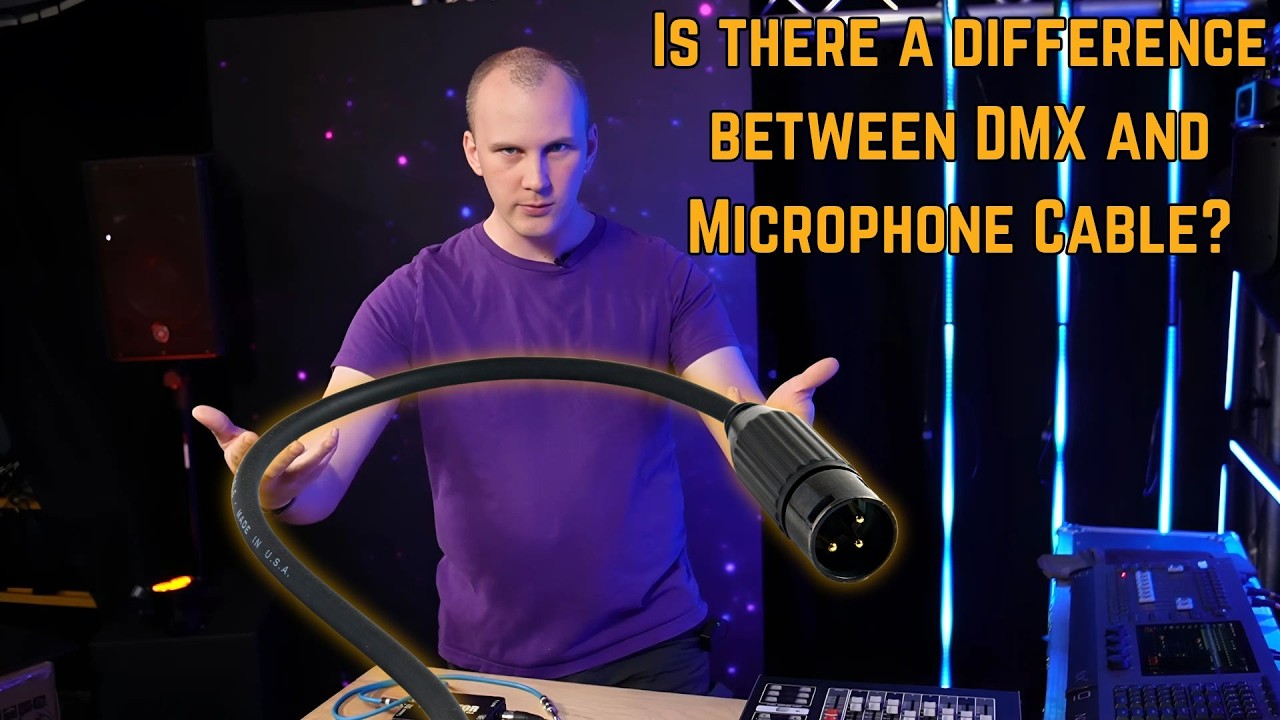 What is the Difference Between DMX and Microphone Cable?