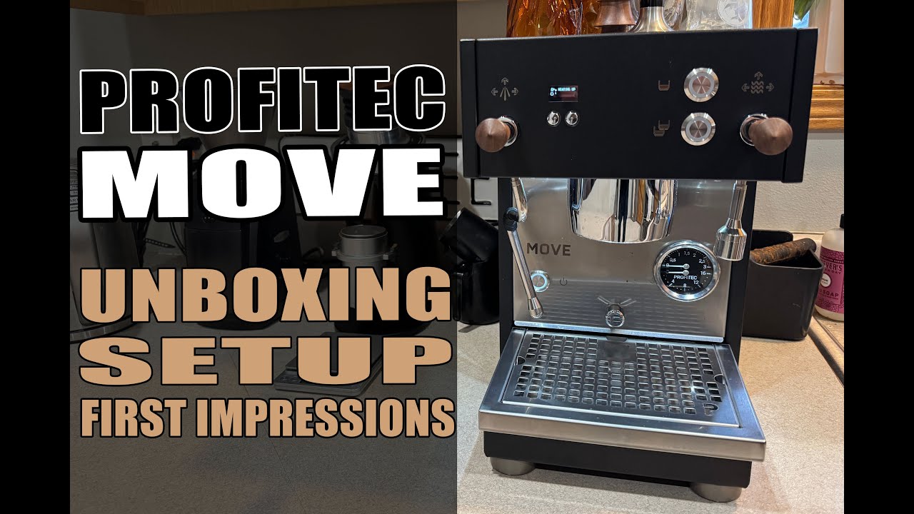 Profitec Move Unboxing, Setup, and First Use!