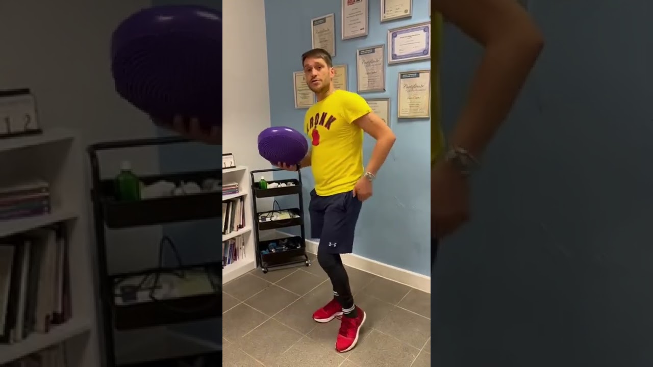 Balance disc - training the central nervous system #mentalhealth #balance #bereal #determination