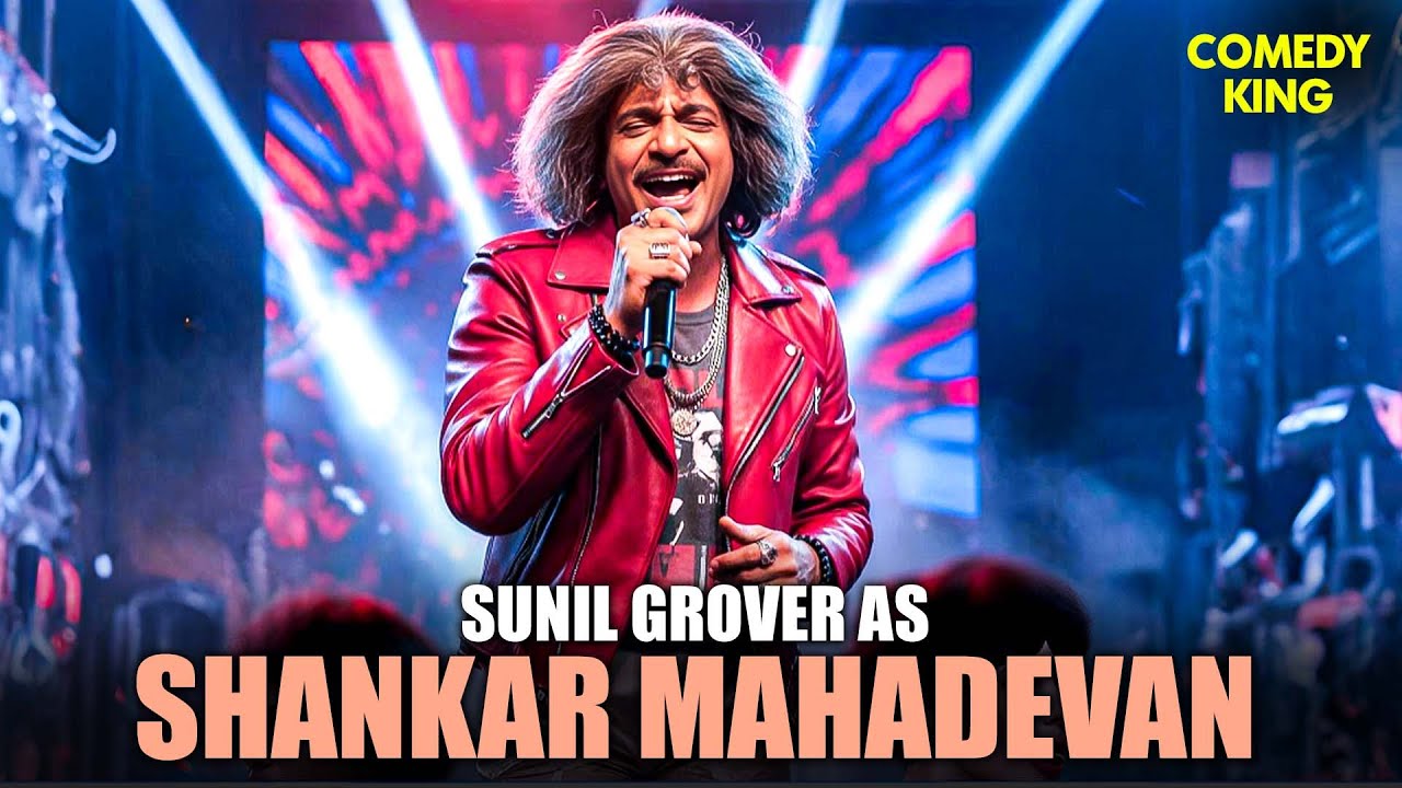 Sunil Grover As Shankar Mahadevan😂| The Kapil Sharma Show | Funny Scene | Best Of Dr.Gulati