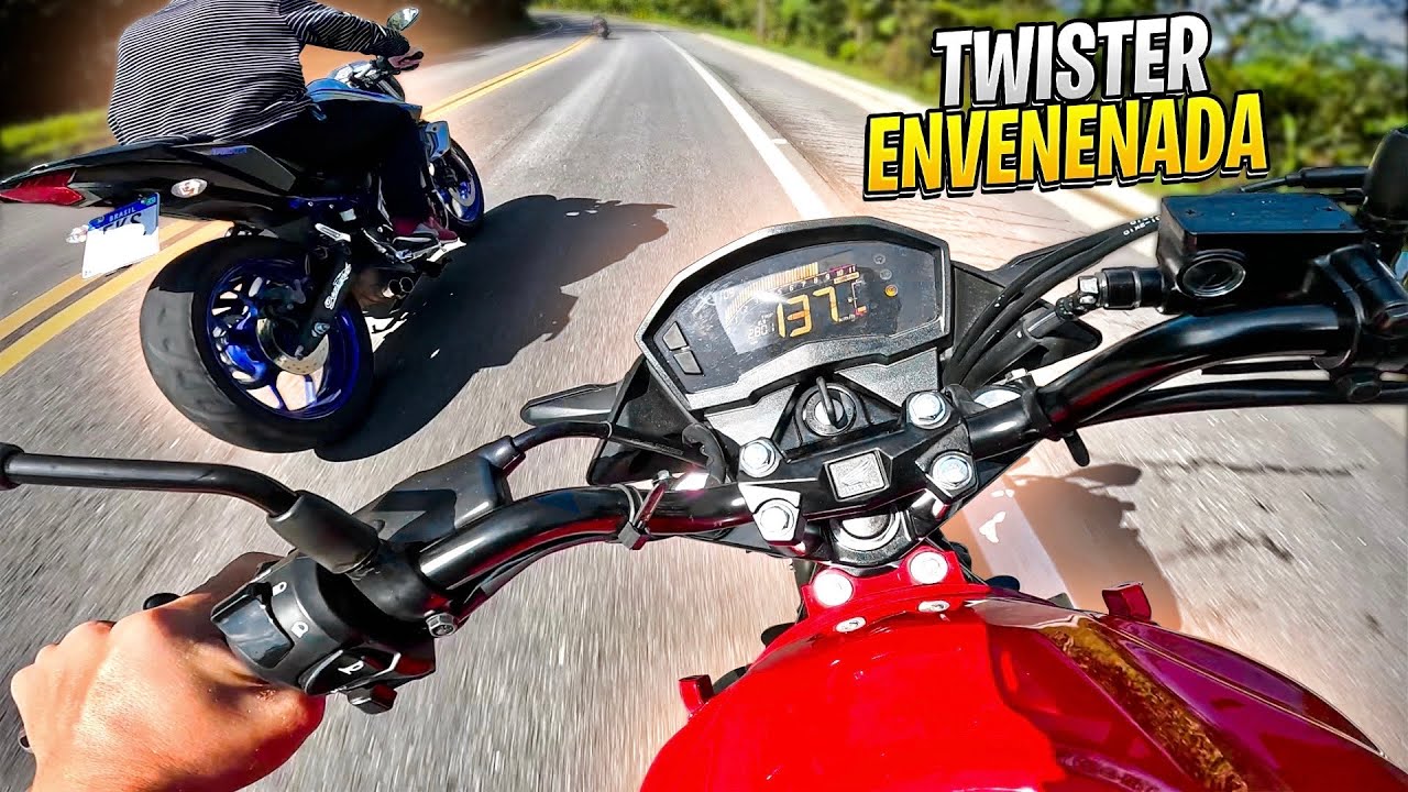 MT 03 vs TWISTER 250 SÓ COMANDO RPM+ E DORE