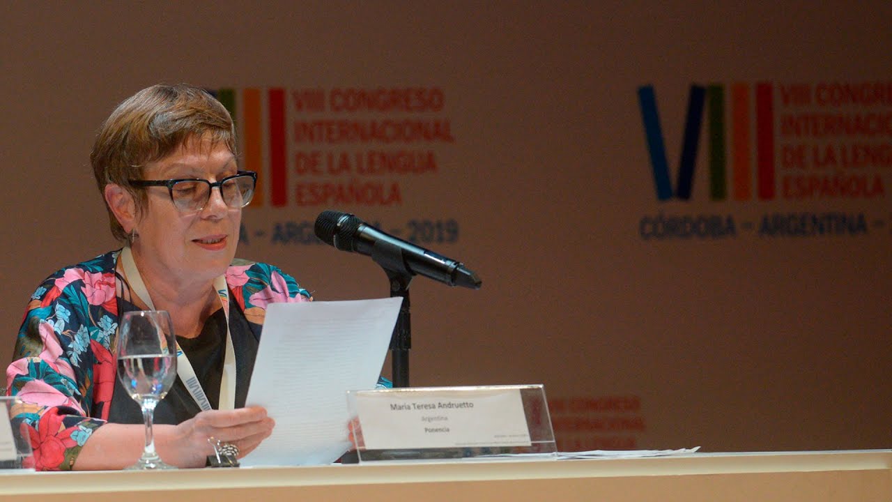 El crítico discurso de Teresa Andruetto en el cierre del Congreso de la Lengua Española en Córdoba