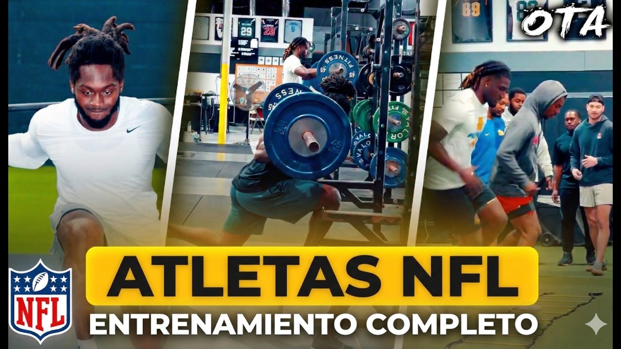 DENTRO DE LA NFL: Entrenamiento de CUERPO COMPLETO para Atletas Pro 🏈🔥