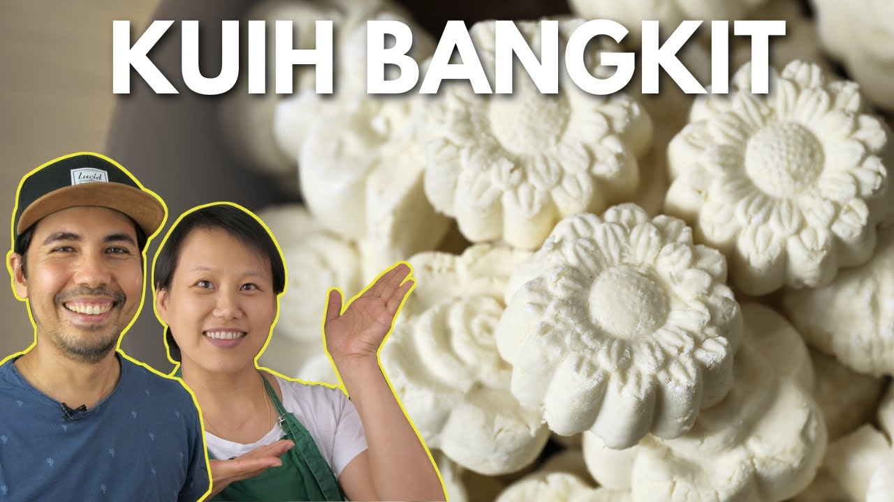 Kuih Bangkit Recipe | Malaysian Tapioca Coconut Cookie