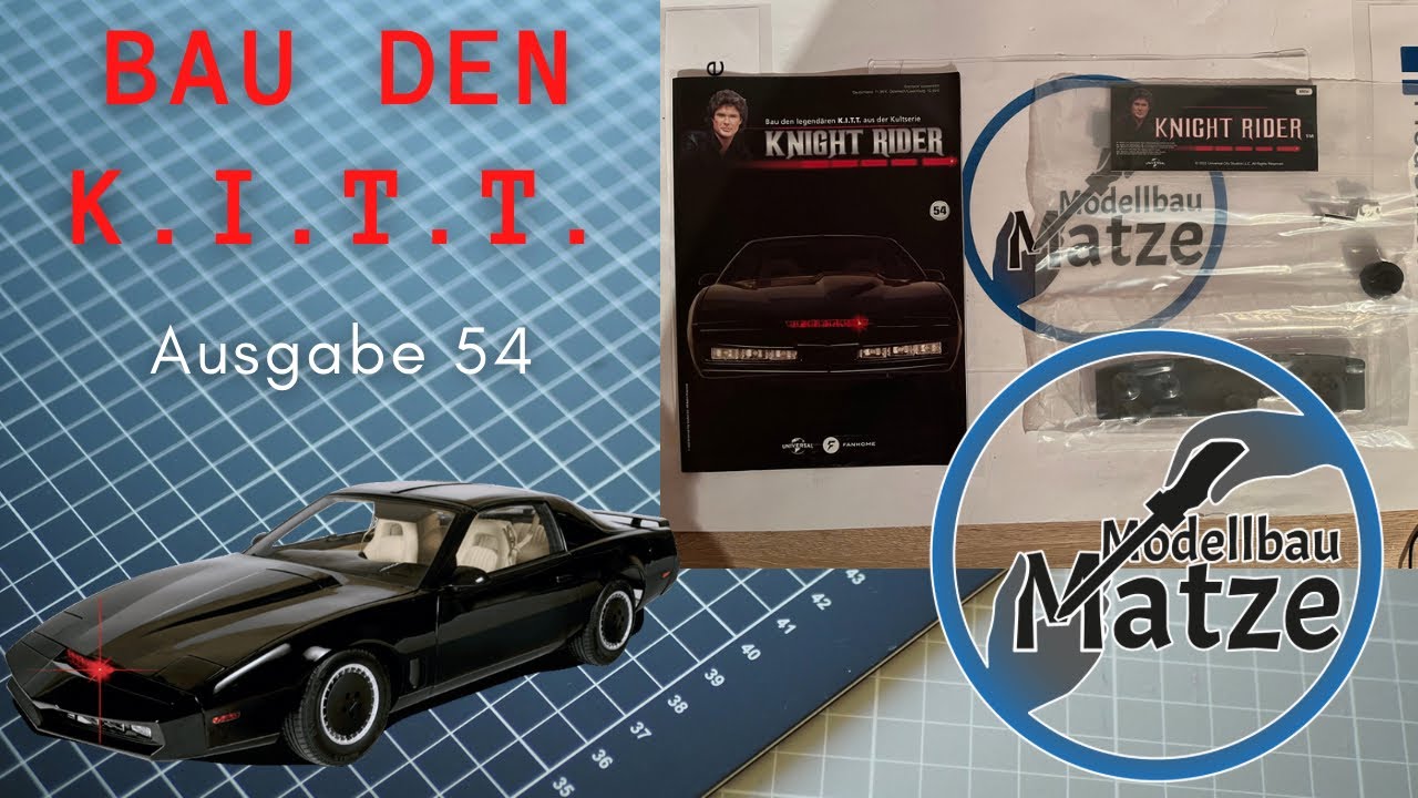 Bau den K.I.T.T. - Ausgabe 54 - Fanhome / DeAgostini (Knight Rider)